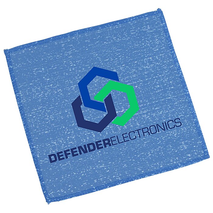 Custom Neptune Tech Cleaning Cloth - 5 1/2 inches x 5 1/2 inches - Heathered