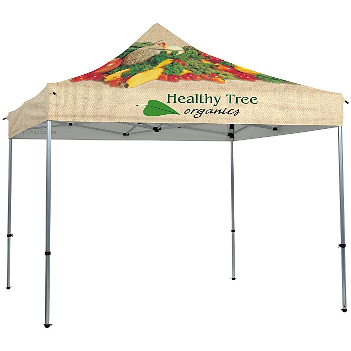 Custom Premium 10' Event Tent with Vented Canopy - Full Colour