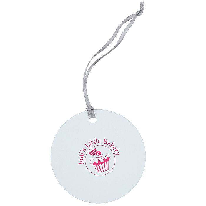 Custom Metal Ornament - Circle
