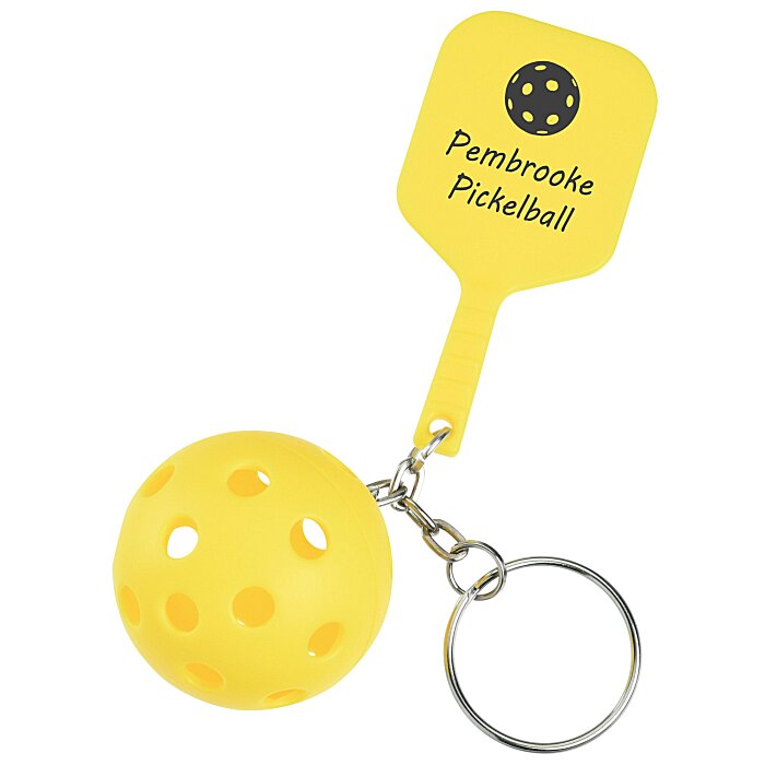 Custom Ace Pickleball Keychain