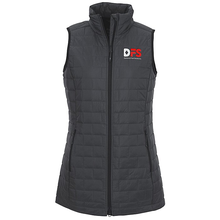 Custom Telluride Quilted Packable Vest - Ladies' - 24 hr