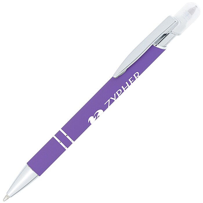 Custom Mia Incline Pen With Highlighter - Closeout
